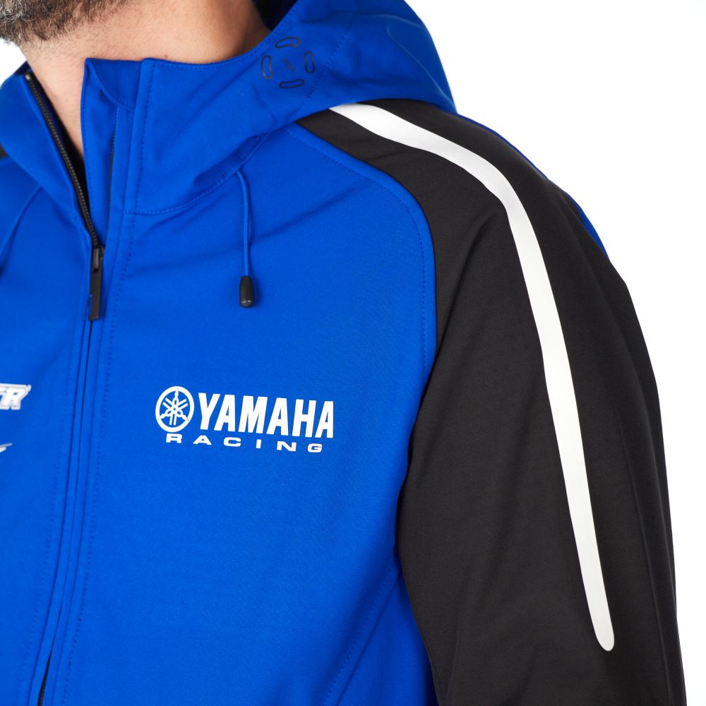 Veste Yamaha Racing Softshell Edition Black à Capuche Unisexe - سترة ياماها جودة عالية