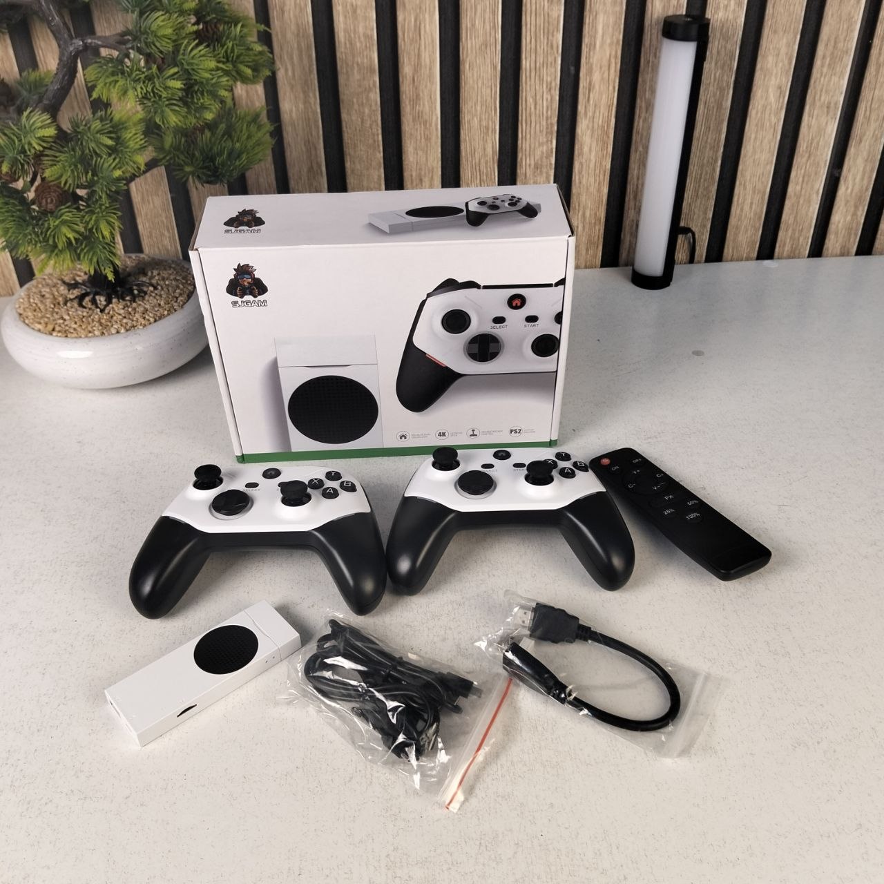 Console Game Stick Retro 4K M88 avec 30000+ Jeux et 2 Manettes Sans Fil - جهاز ألعاب الفيديو ريترو
