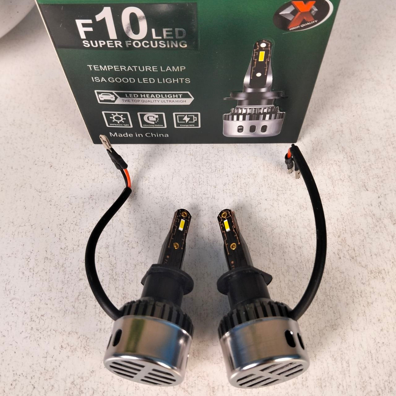 Kit Lampe de phare H1 F10 Super LED 6500K - مصابيح إضاءة أمامية للسيارات