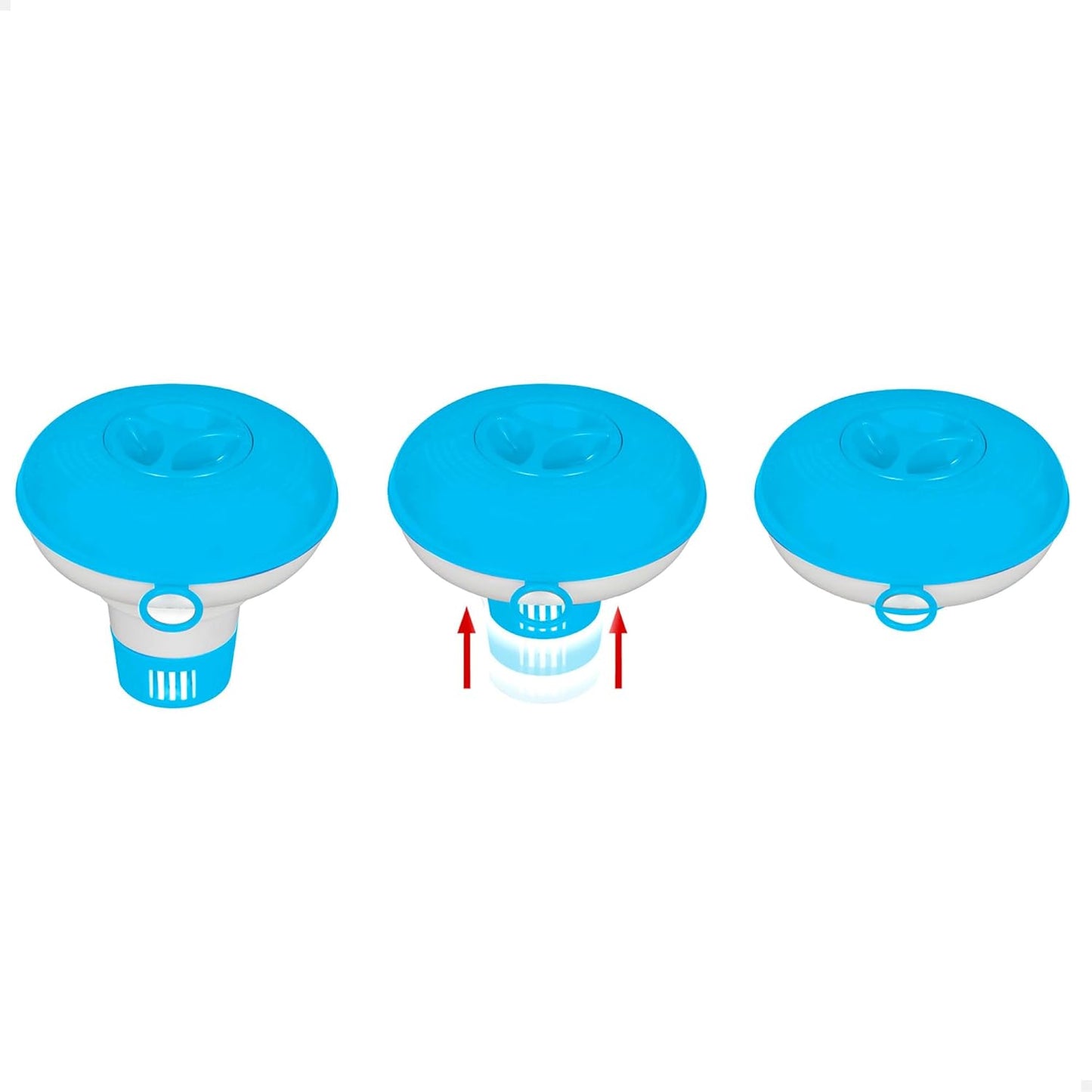 Diffuseur de Chlore Flottant Intex 29040 pour Piscines et Spa - موزع أقراص الكلور العائم للمسابح من إنتكس (5 بوصة)