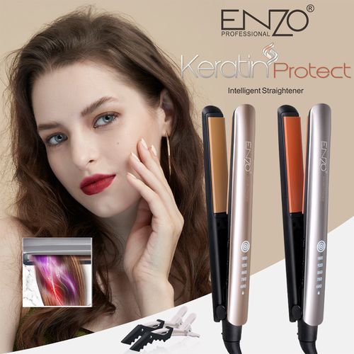 Lisseur Cheveux en Ceramique Keratin Protect | ENZO PROFESSIONAL