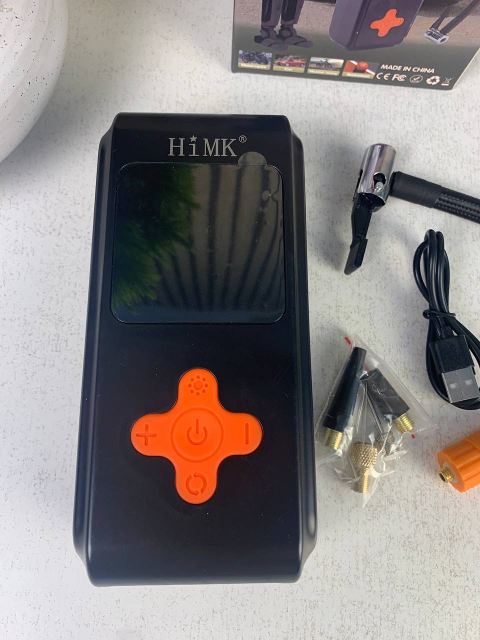 Gonfleur de pneus portable sans fil arrêt automatique MK-330 - جهاز ضغط العجلات محمول
