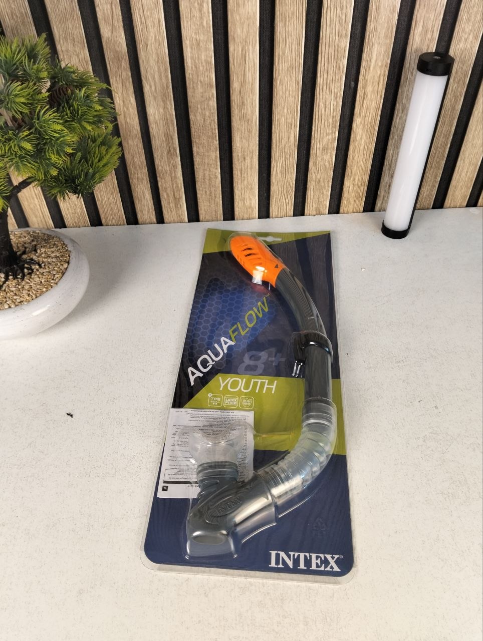Tuba de Plongée Intex Easy-Flow Snorkel 55929 - أنبوب التنفس والغطس الانسيابي