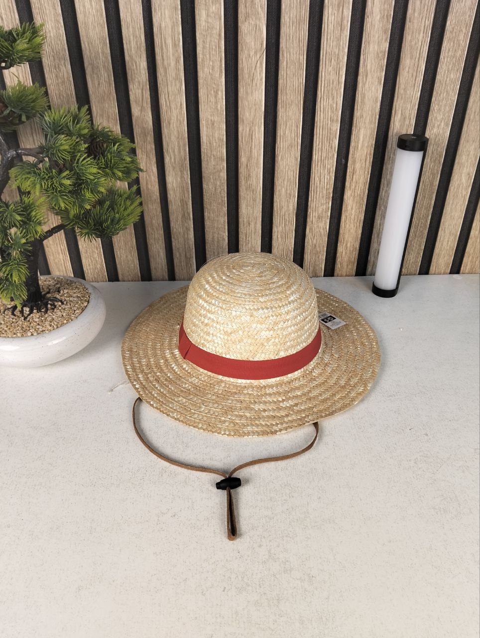 Chapeau de Paille Iconique de Luffy - Cosplay Anime One Piece - قبعة قش لوفي الأسطورية الشهيرة لعشاق أنمي ون بيس