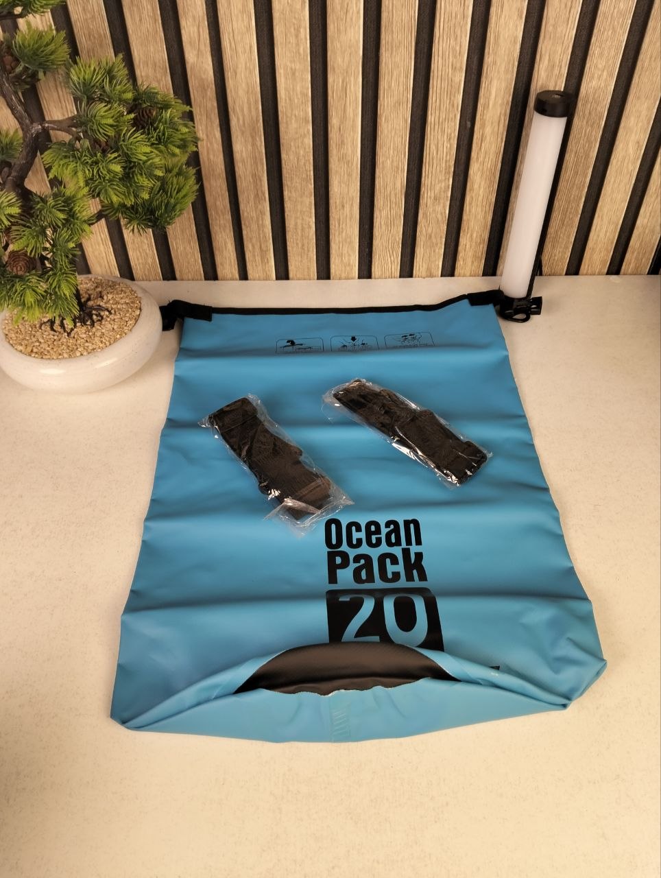 Sac Étanche Ocean Pack 20L Protection Waterproof Totale pour Kayak et Plage - حقيبة الظهر المائية المضادة للماء والتمزق أوشن باك (20 لتر)