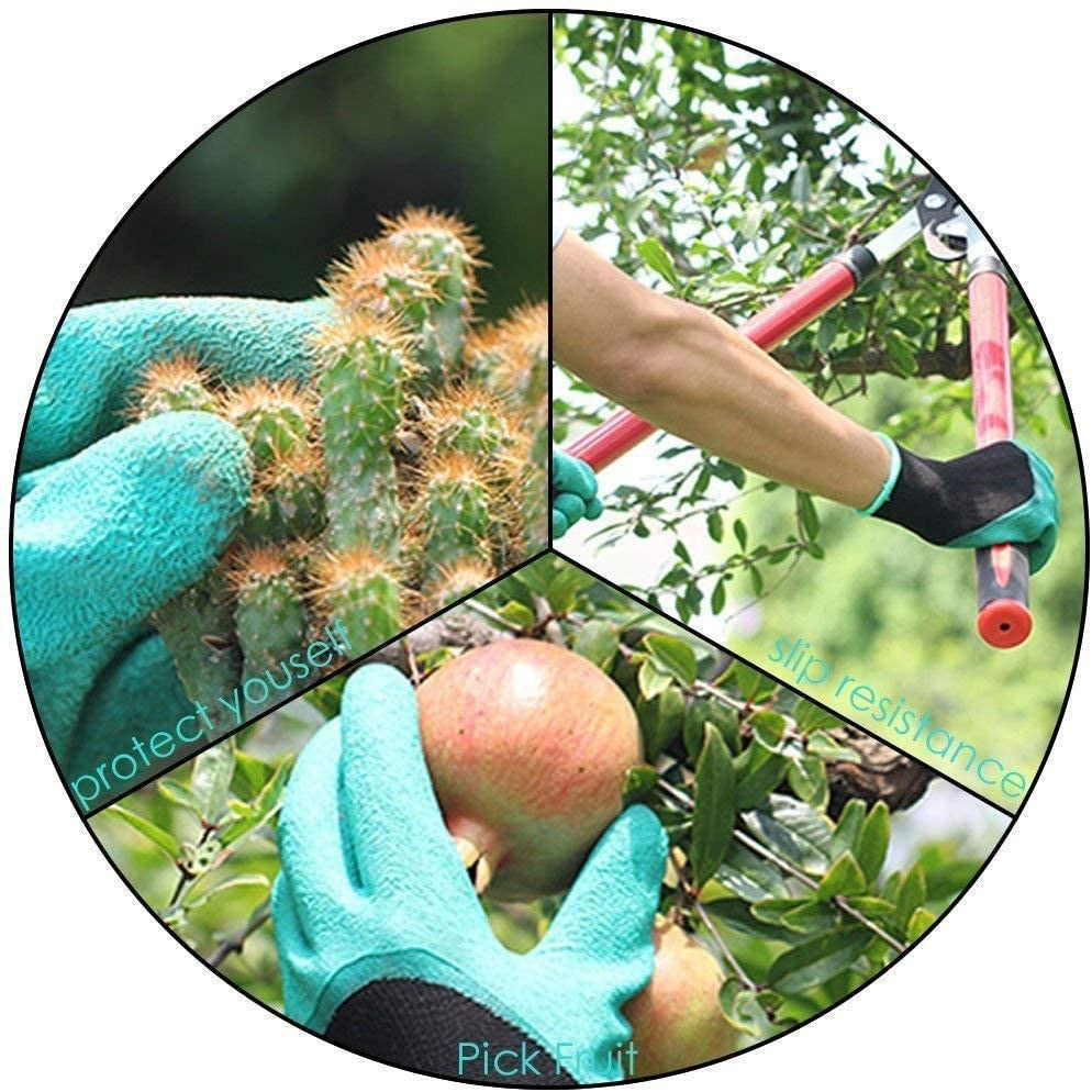 Gants de jardinage avec griffes