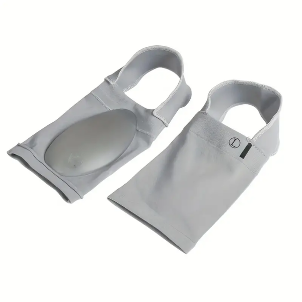 Paire Semelles de pied Soutien de la voûte plantaire en silicone pour fasciite plantaire orthopédique