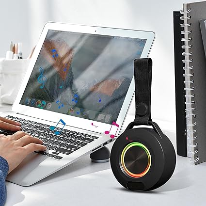 Mini ampli haut parleur sans fil à batterie rechargable, bluetooth 1800W DUNTH DU-SP130