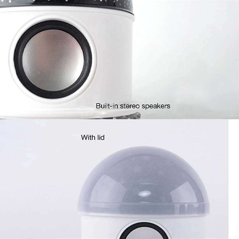 Ampoule LED Bluetooth Haut-parleur + effet jeux d lumière de scène magique