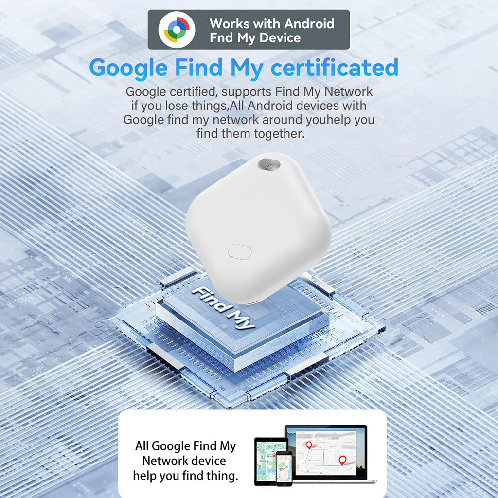 AXIOM GPS Tag Fonctionne avec l’application Google Find My Device – جهاز تعقب ذكي