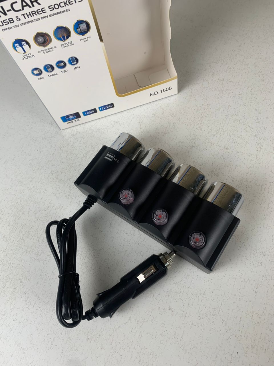 Olesson Extension allume cig-are OEM avec 2 ports charge rapide