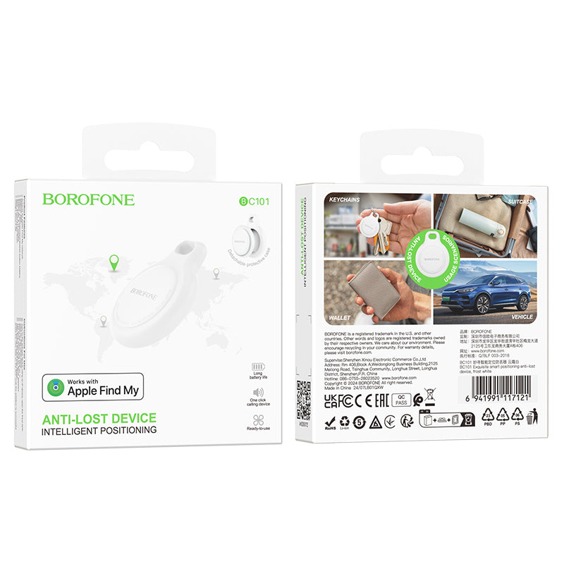 AirTag de Localisation pour Smartphone Apple Borofone BC101 – جهاز تحديد المواقع محمول