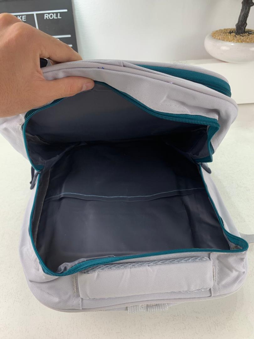 Sac à Dos Enfant Space Design Ludique Multi-Poches Gris – حقيبة مدرسية للأطفال لون رمادي