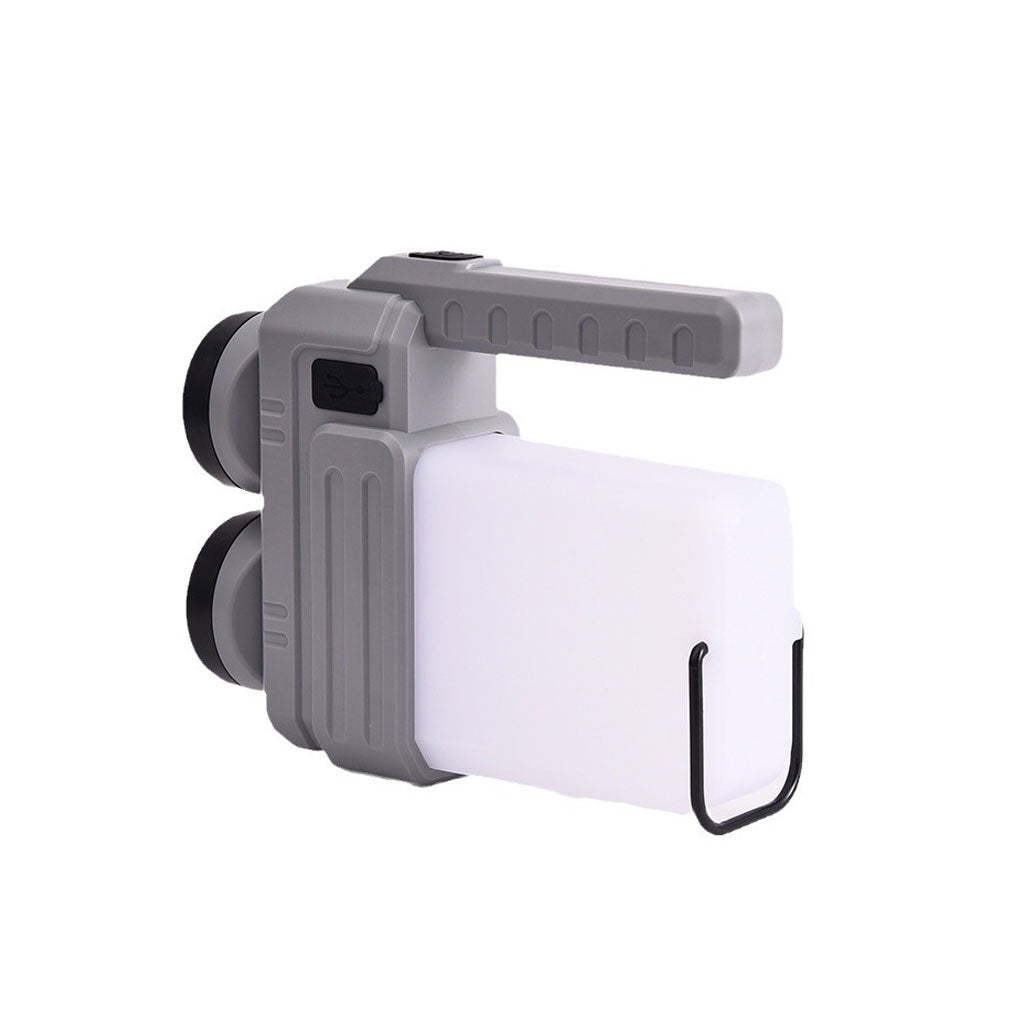 Lampe de Camping LED avec Batterie Externe Rechargeable Portable, Lampe de Poche et Port Type C