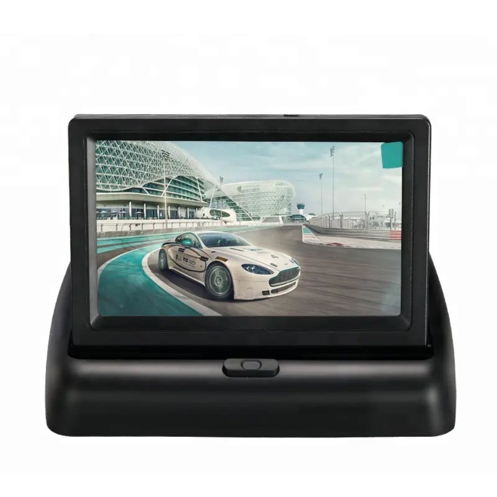 Ecran LCD Pliable 4,3 Pouces pour Voiture – شاشة للسيارة