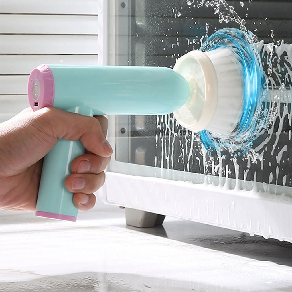 Brosse de Nettoyage Électrique Sans Fil 7en1 – فرشات تنظيف متعددة الرؤوس