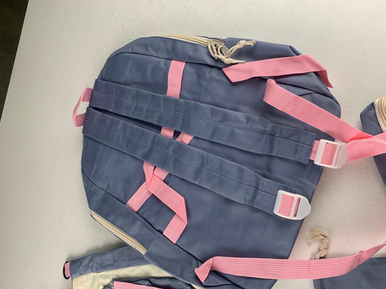 Ensemble de sacs d’école Kawai pour adolescents 5Pcs Xin Pin Shang Bleu – محفظة 5 قطع كاواي أزرق