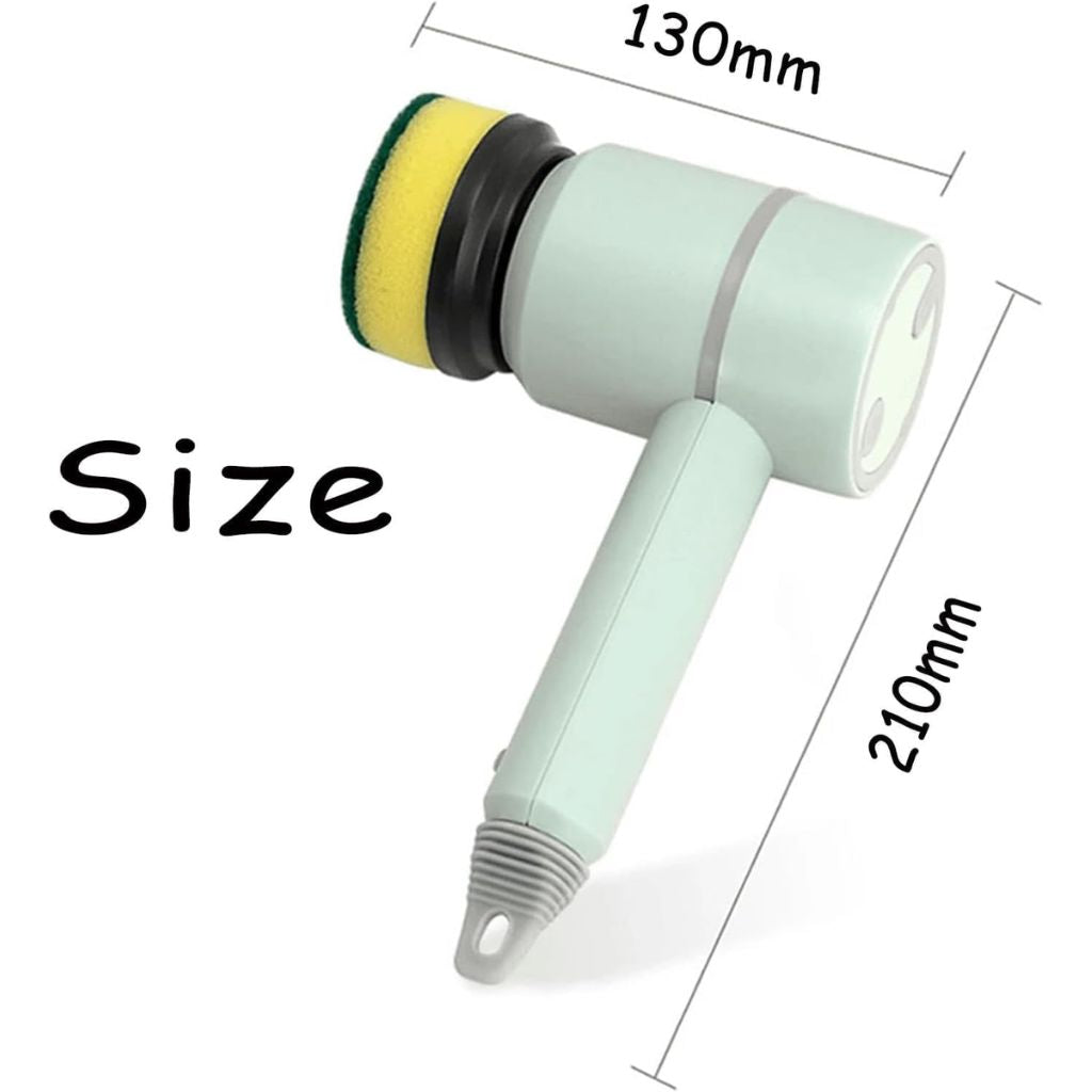 Brosse Électrique Rotative Automatique avec 2 Brosse – فرشاة تنظيف دوارة كهربائية