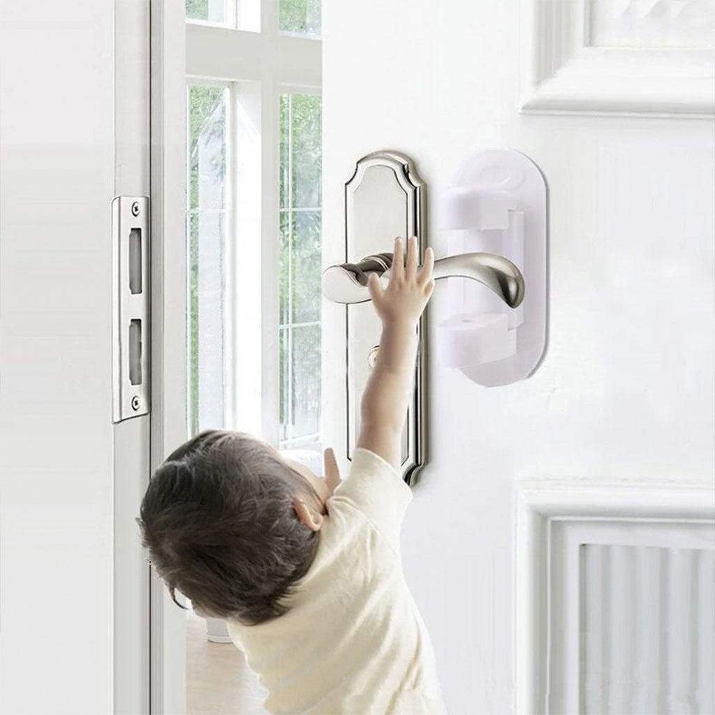 Serrure Anti-Overture Bloque-portes et Fenêtres pour Enfants 3Pcs