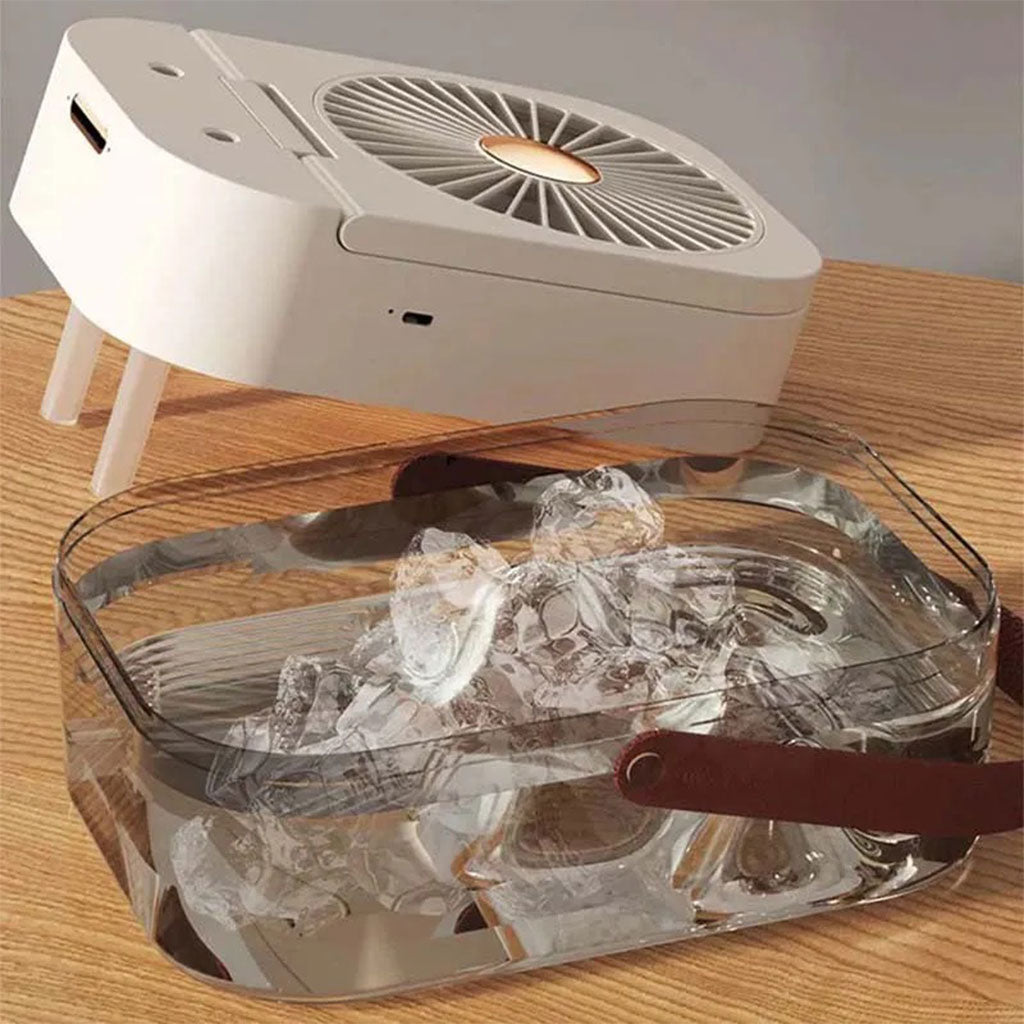 Ventilateur 3 Vitesses et Brumisateur avec Grand Réservoir – مروحة ومعطر جو 2في1
