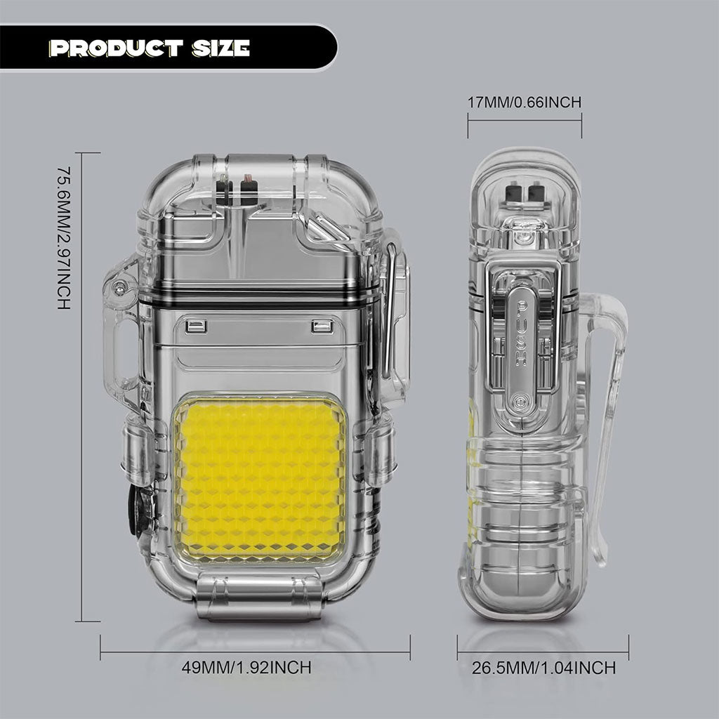 Bri-quet et Lampe Torche LED Portable – مصباح محمول مع ولا-عة
