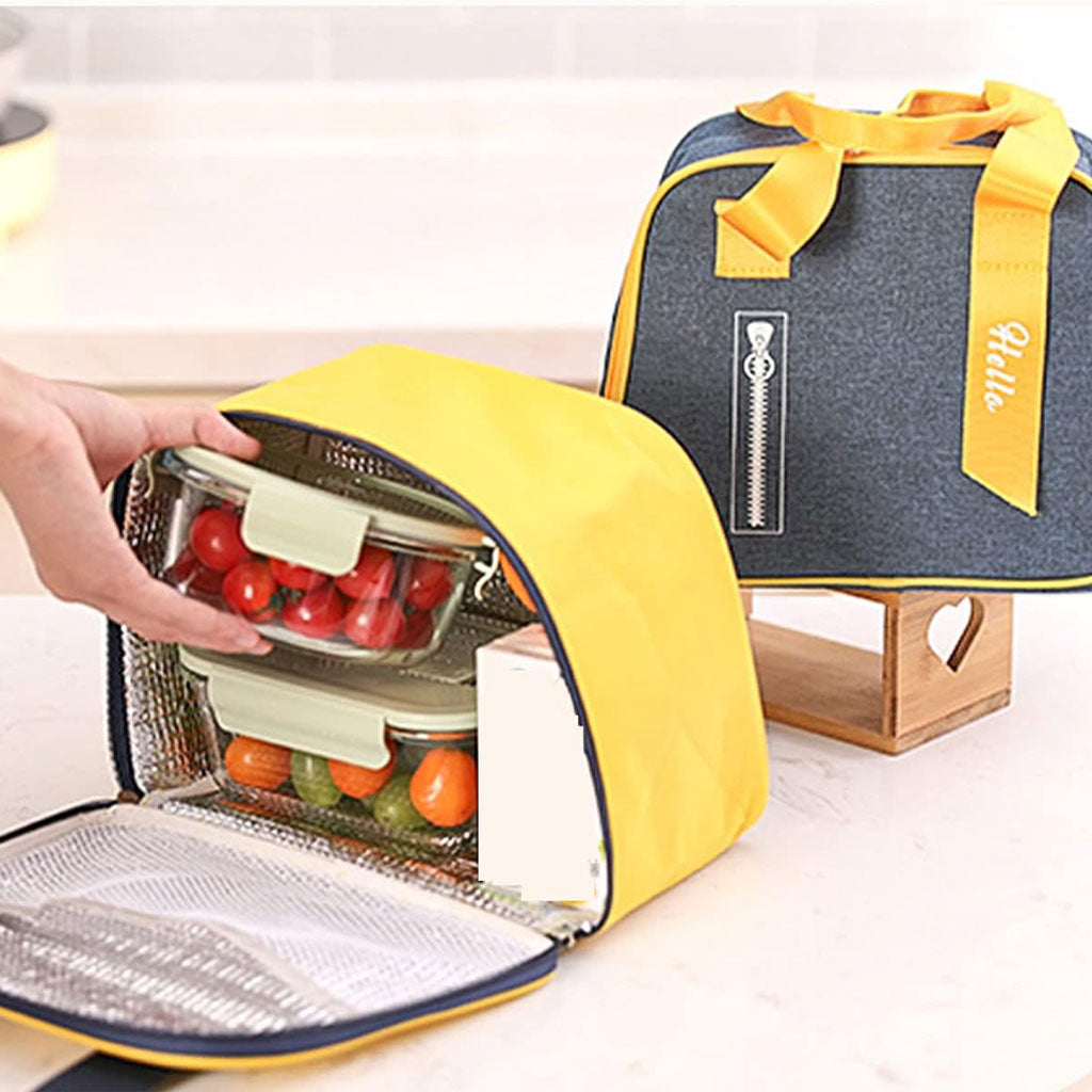 Sac à lunch isotherme portable facile à transporter – حقيبة غداء محمولة