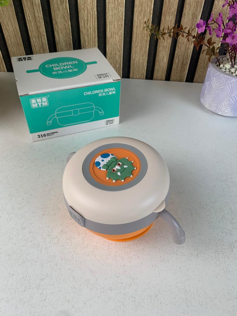Boîte à Manger pour Enfants avec Couvercle Illustré Design Ludique – علبة حفظ الطعام للأطفال