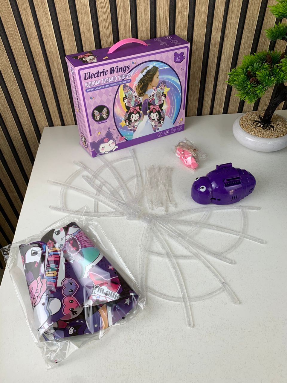 Ailes Magiques Lumineuses pour Enfants Design Stitch Kuromi