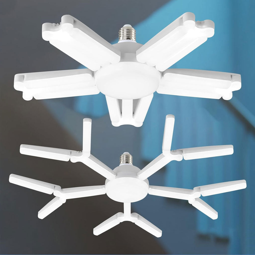 Lampe LED à visser déformable ultra lumineuse 6500K