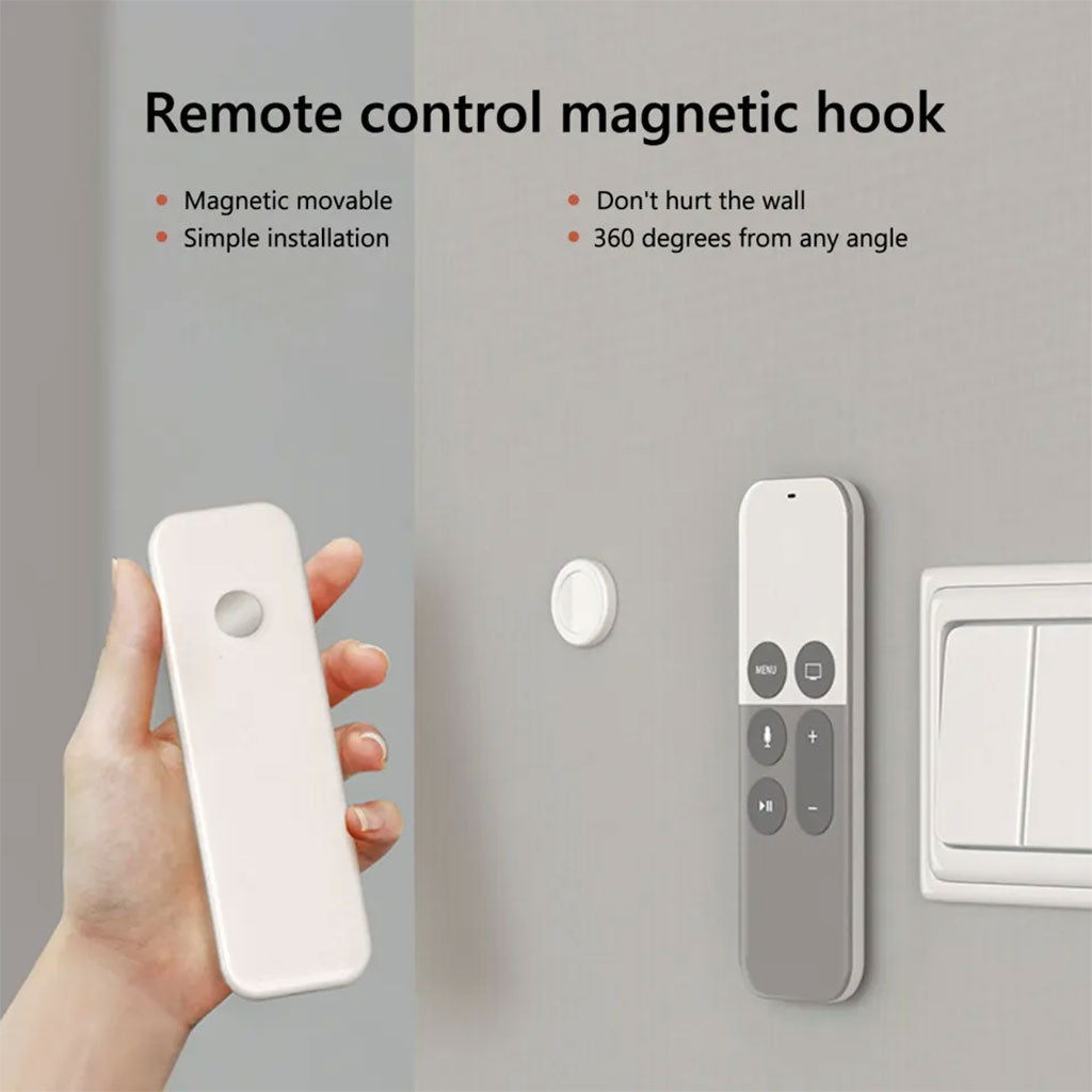 Support mural magnétique pour télécommande et Accessoires 6Pcs – حامل أكسسوارات مغناطيسي