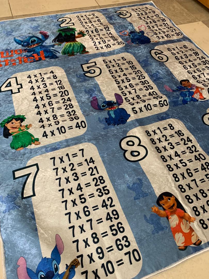 Tapis Chambre D’enfants avec des Motifs Éducatifs – بساط غرف الأطفال