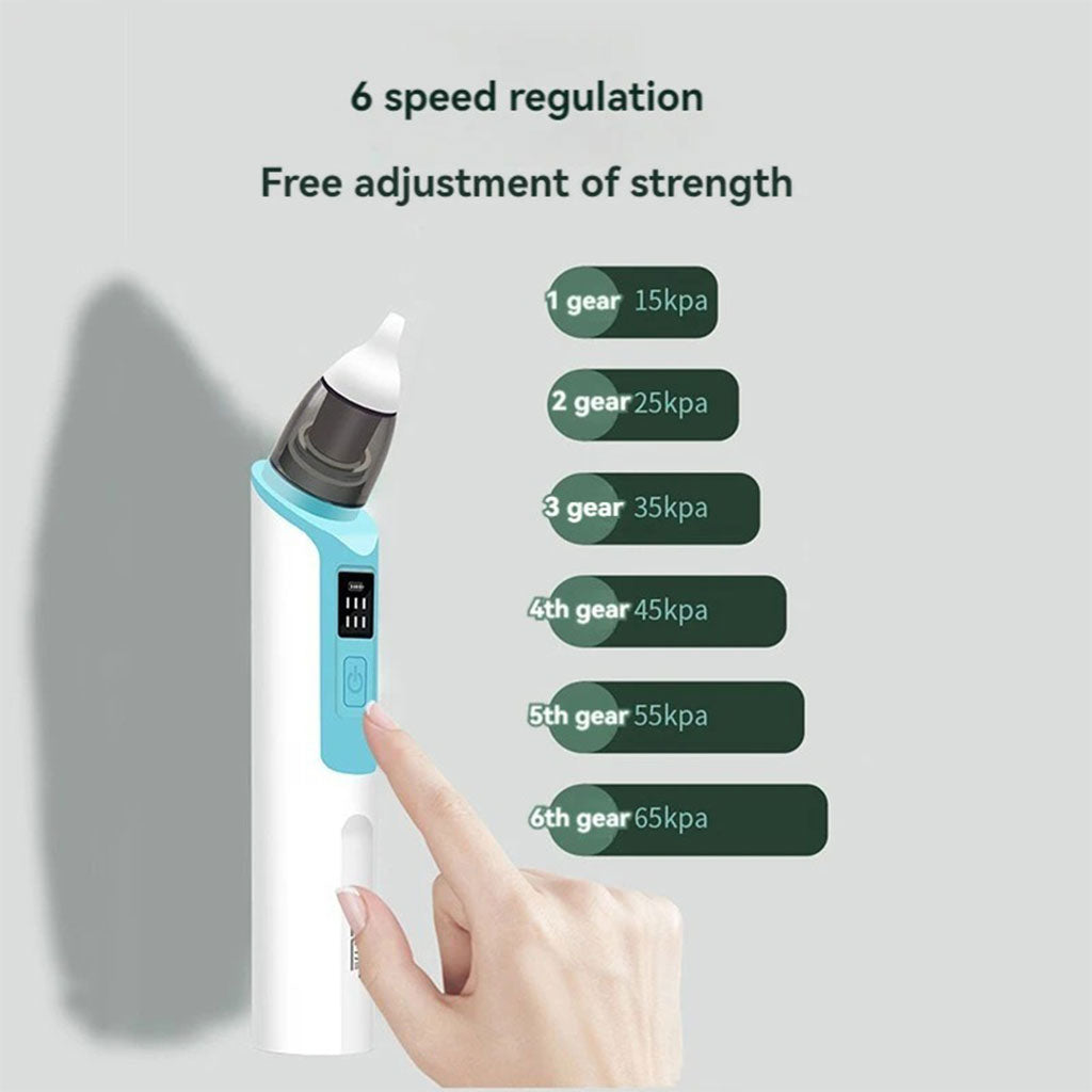 Aspirateur Nasal Électrique pour Bébé Adapté aux Nourrissons et Nouveau-nés – جهاز شفط للرضع