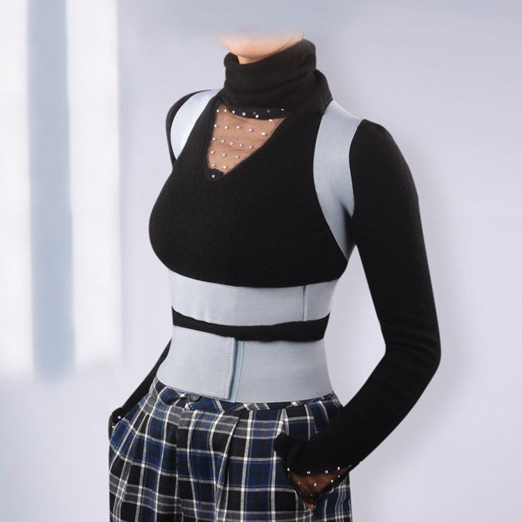 Ceinture Correcteur de Posture du dos réglable, respirant - حزام مصحح وضعية الظهر قابل للتعديل