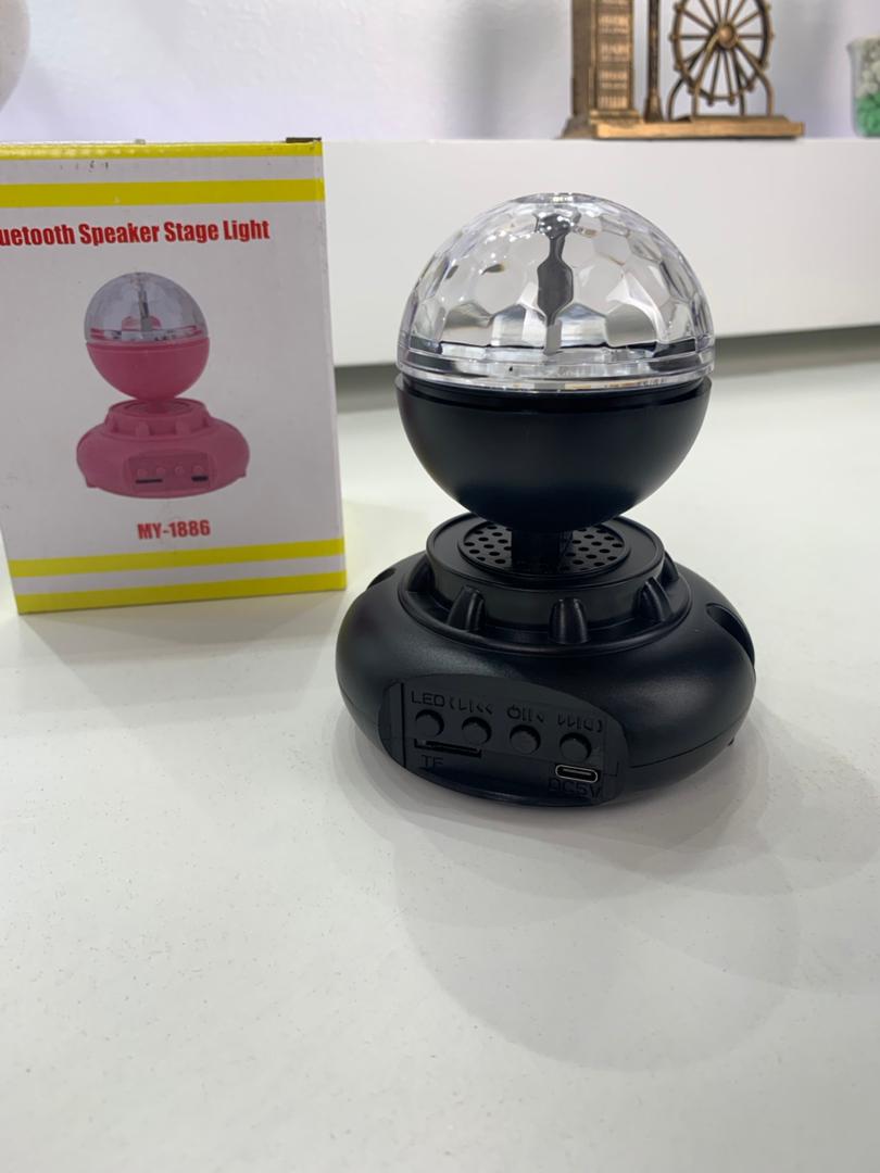 Projecteur LED de Scène avec Haut-Parleur – جهاز عرض مع مكبر صوت