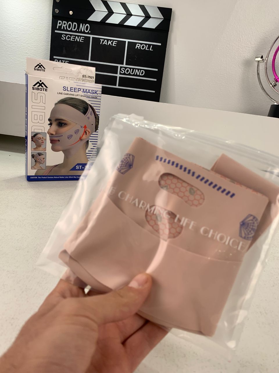 SIBOTE Masque de Lifting Facial Anti-Relâchement pour Visage et Menton – قناع شد الوجه