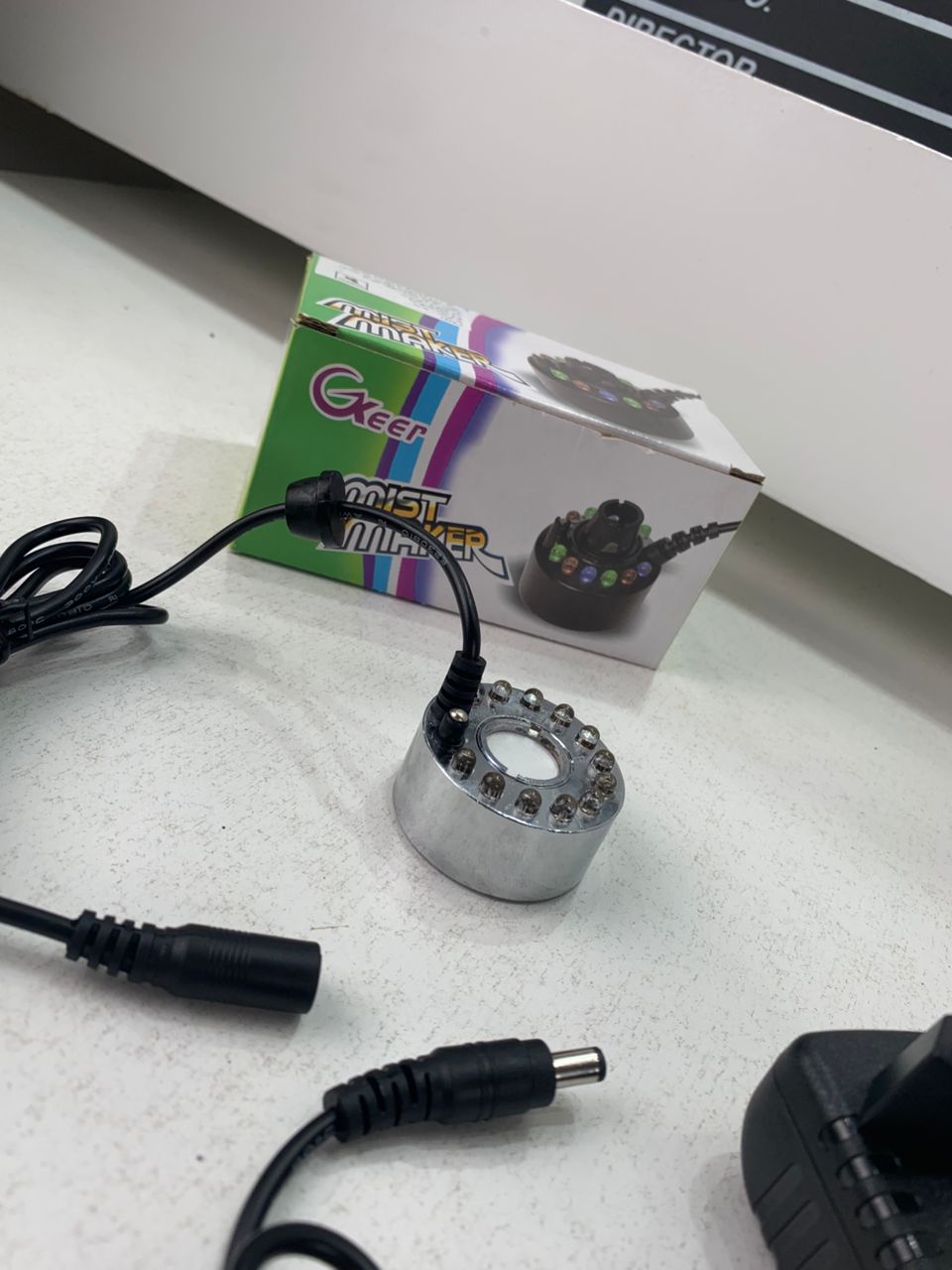 Brumisateur sous-marin Ultrasonique pour Fontaines avec 12LED – جهاز تشكيل الضباب