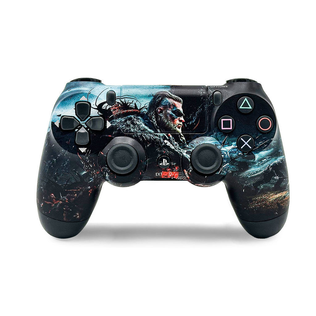 SONY DualShock Manette PS4 Sans Fil, Batterie Rechargeable (High Copy) – Edition Valhala AC