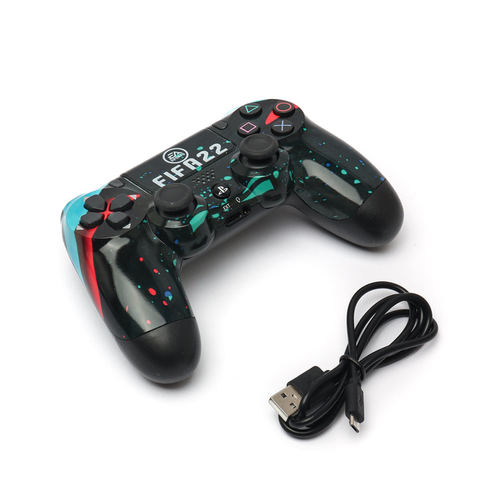SONY DualShock Manette PS4 Sans Fil, Batterie Rechargeable (High Copy) – Edition FIFA