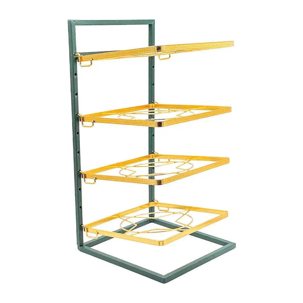 Étagère Porte Gâteaux à 4 Niveaux – رف تقديم أطباق الحلويات بـ 4 مستويات