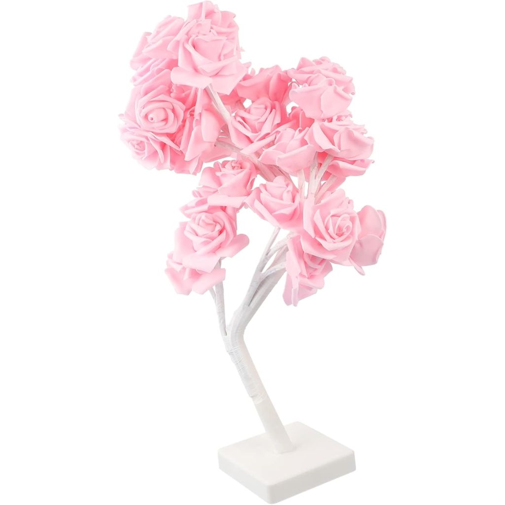 Lampe de Table fleur avec LED – مصباح طاولة زهور
