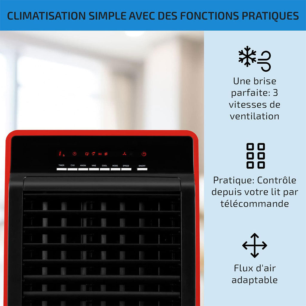Refroidisseur d’Air Portable 4 en 1 Réservoir 8L – مبرد متنقل