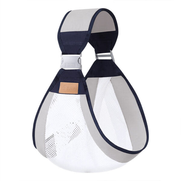 Écharpe à double usage pour nouveau-né 0-36M en tissu maillé