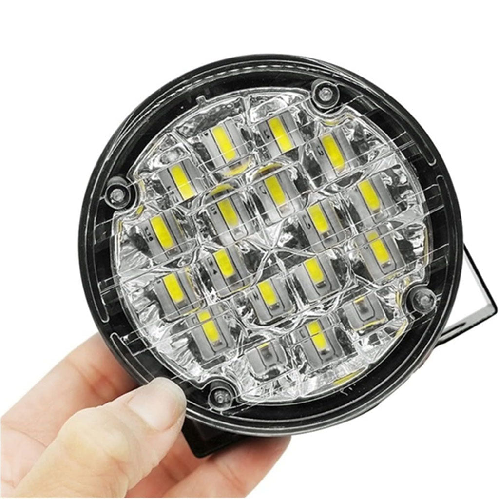 Feux Antibrouillard 2 Pièces 12V 18LED Pour Toutes Les Voitures