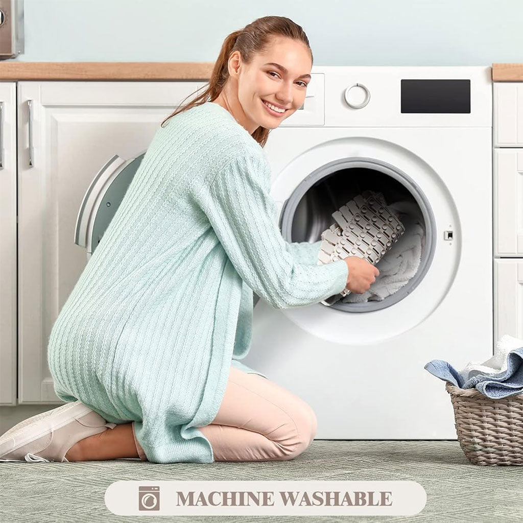 Tapis de baignoire et de douche antidérapant avec trou d’évacuation – بساط حمام مضاد للإنزلاق
