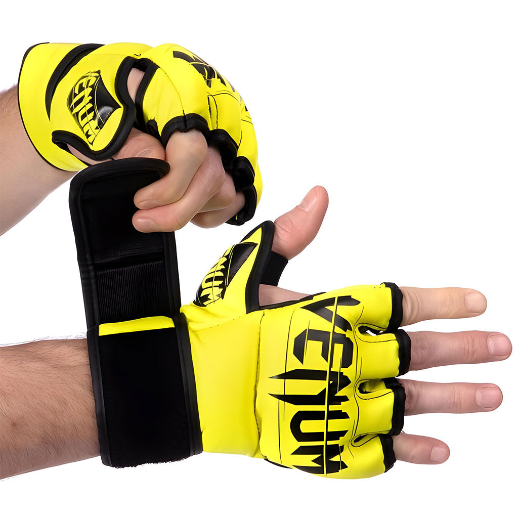 Gants de Boxe et MMA Demi-Doigts de Haute Qualité – قفازات البوكس