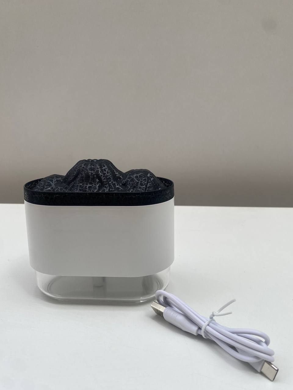 Humidificateur Volcano et Diffuseur de flamme Colorée 300ml – معطر جو على شكل بركان