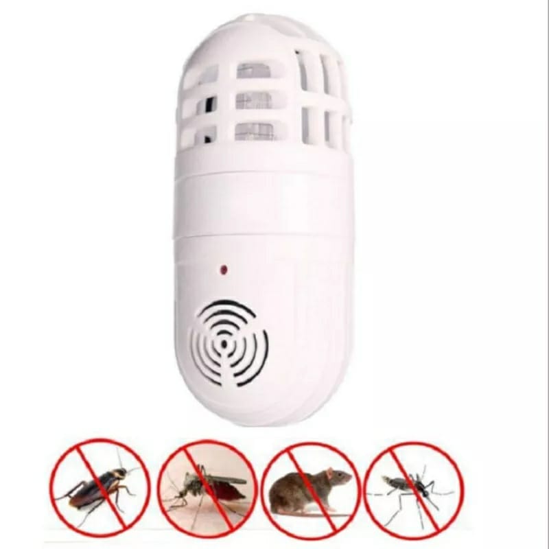 Répulsif antiparasitaire ultrasonique 2en1 et zapper d’insectes