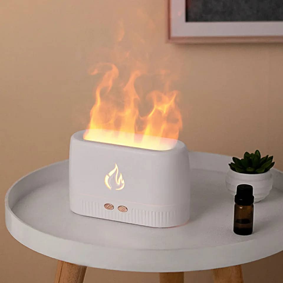 Flame Diffuseur d'huile essentielle et d'arôme pour aromathérapie