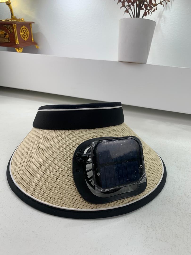 Casquette d’été avec Ventilateur de Refroidissement – قبعة مع مروحة تعمل بالطاقة الشمسية