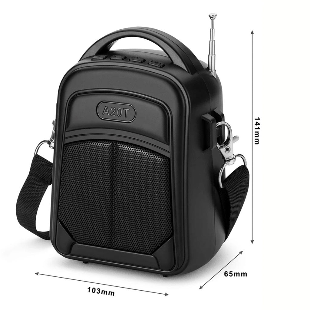 Haut-Parleur Sans Fil avec Qualité Sonore Hi-Fi et Panneau Solaire YG-A20T – مكبر صوت محمول